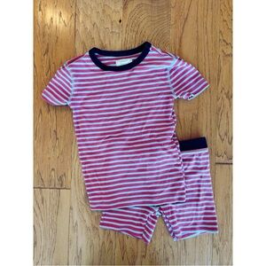 J. Crew Striped Short Sleeve Pajama Set